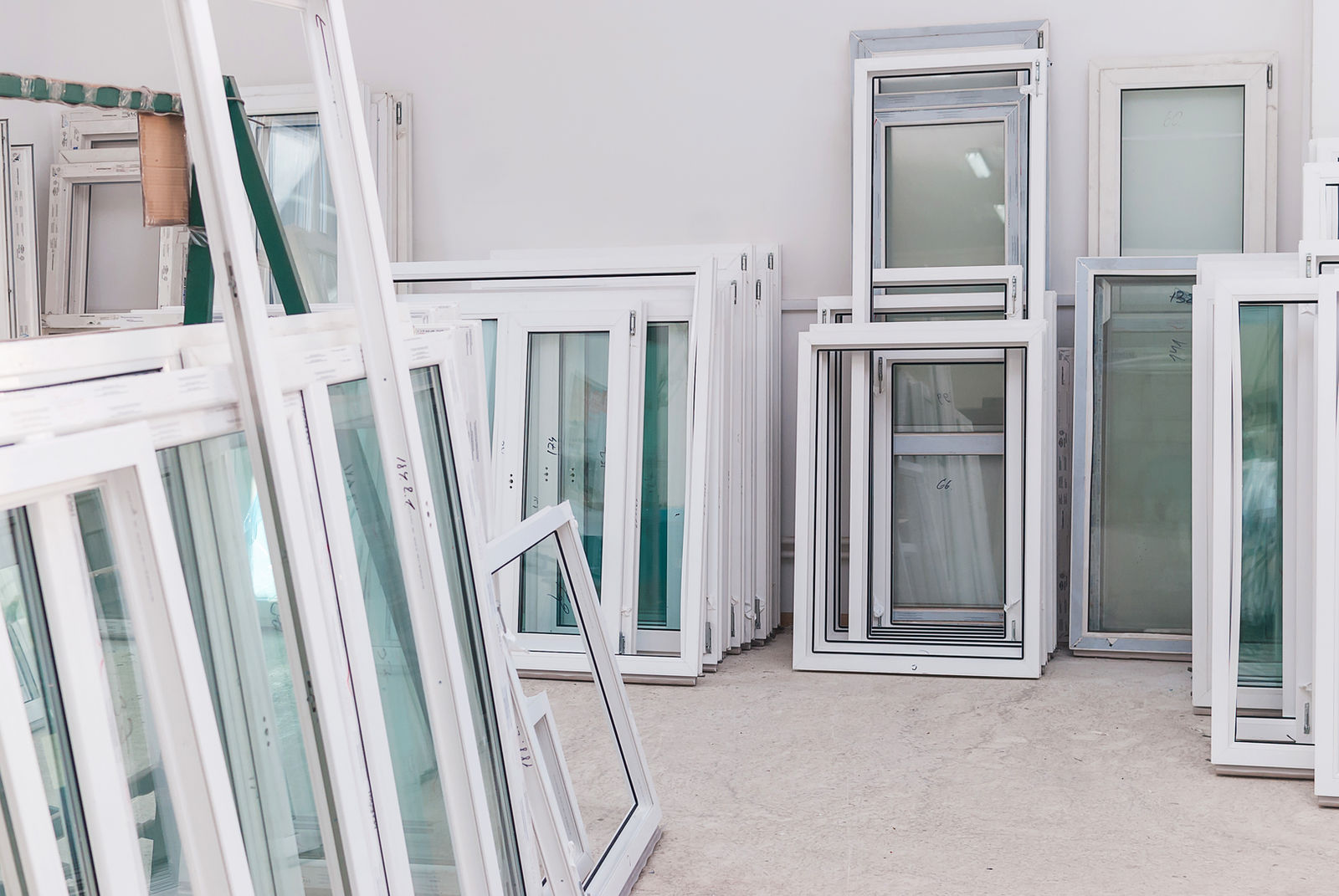 Moderne Kunststofffenster